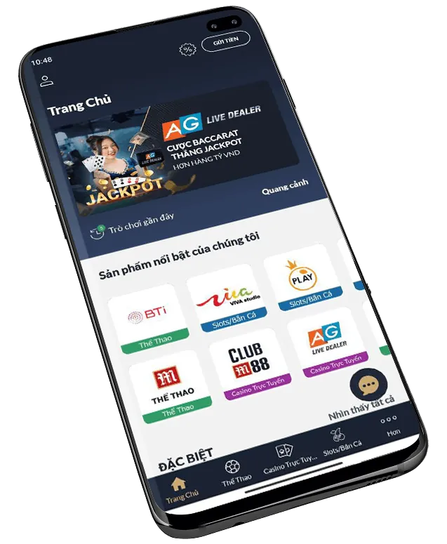 Đa dạng trò chơi 77bet win